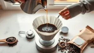 how to bloom coffee